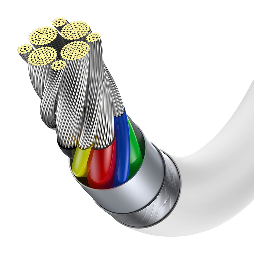 Type-C Кабель Baseus Superior Series Fast Charging Data Cable Type-C to Type-C 100W - White