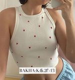 Топ с сердечками