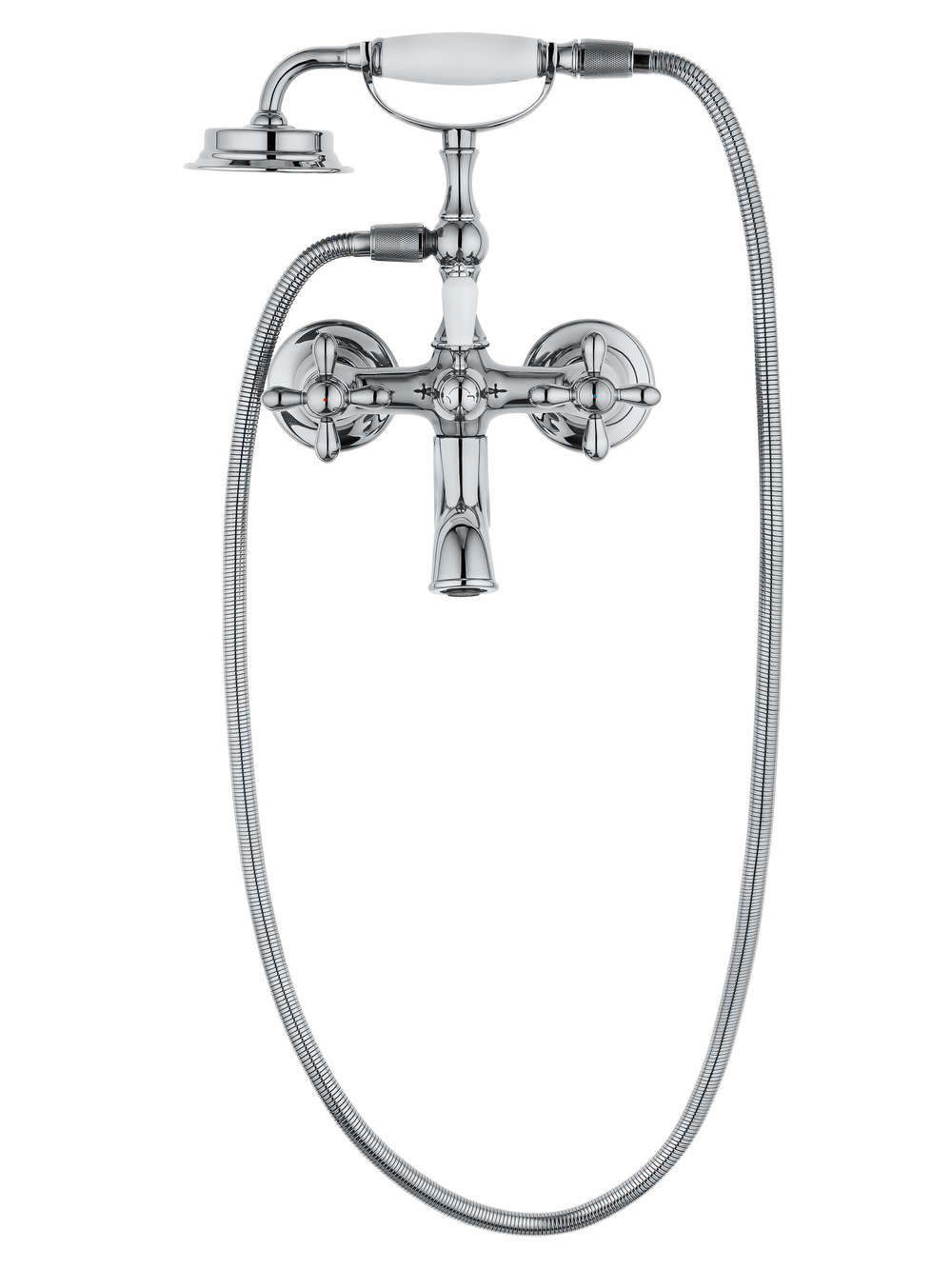 Смеситель для ванны с душем WONZON & WOGHAND RETRO, Хром (WW-88639020-CR)