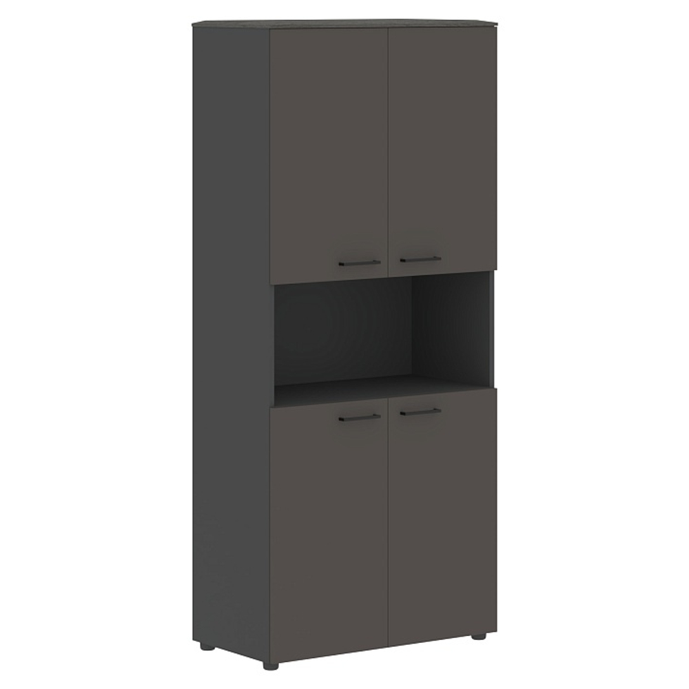 Шкаф для документов с 2-мя комплектами дверей JAY (Джэй)