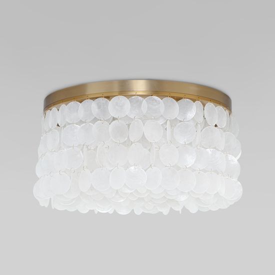 60084/5 / потолочный светильник / латунь/перламутр Smart