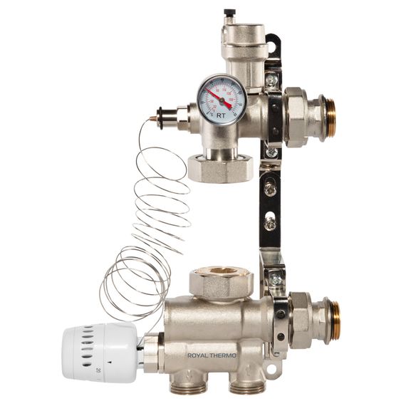 Узел смесительный Royal Thermo RoyalMix optimal без насоса 1 купить в Москве и Московской области по низкой цене с доставкой по России — (1) Узел смесительный Royal Thermo RoyalMix optimal без насоса 1 — (1)