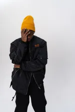 Бомбер White Crow Cho трансформер черный