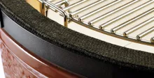 Керамический гриль Kamado Joe Classic Red, 46 см, красный, с ножками и столиками