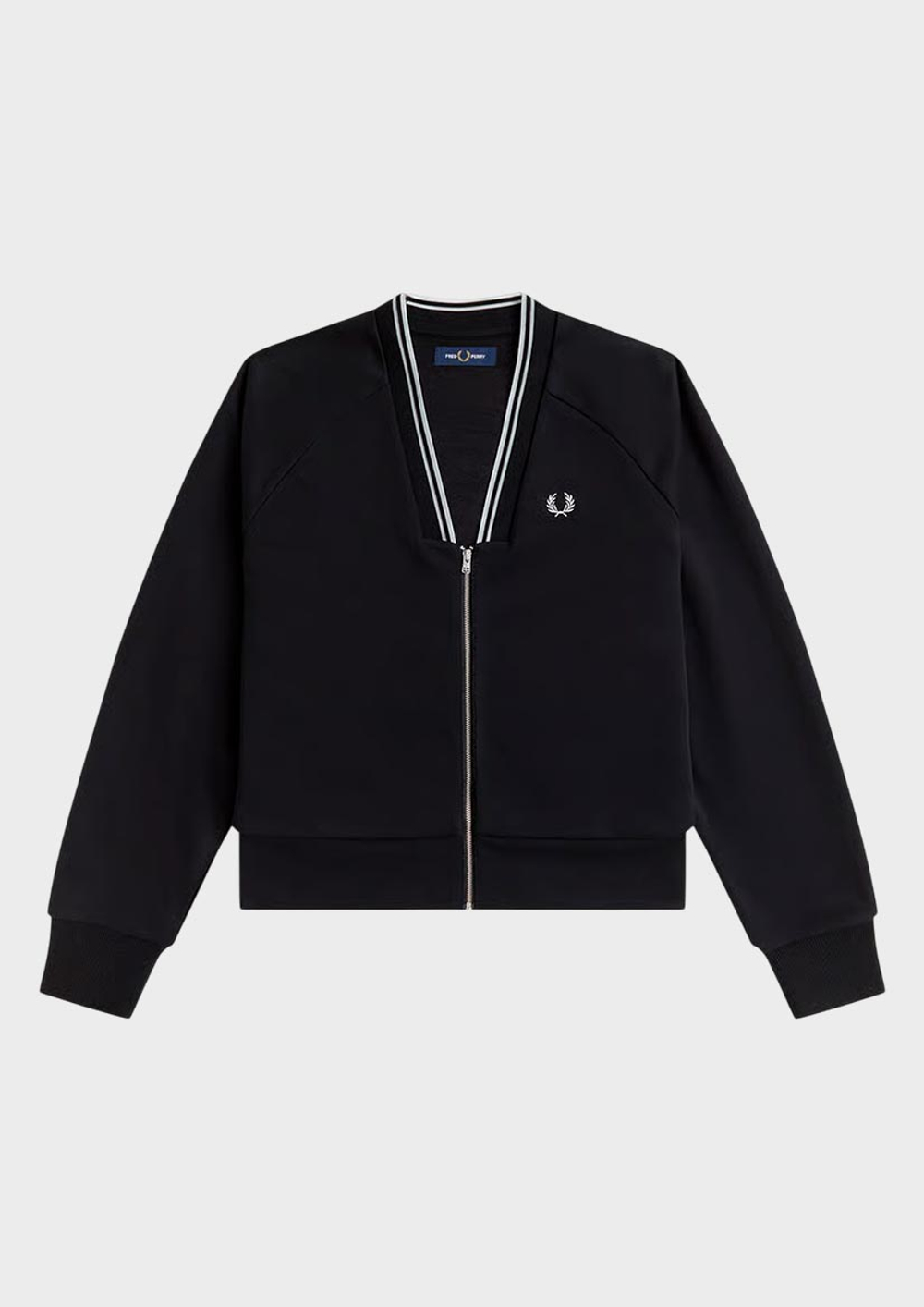 Толстовка FRED PERRY Sheer Tipped Swtshrt Cardigan