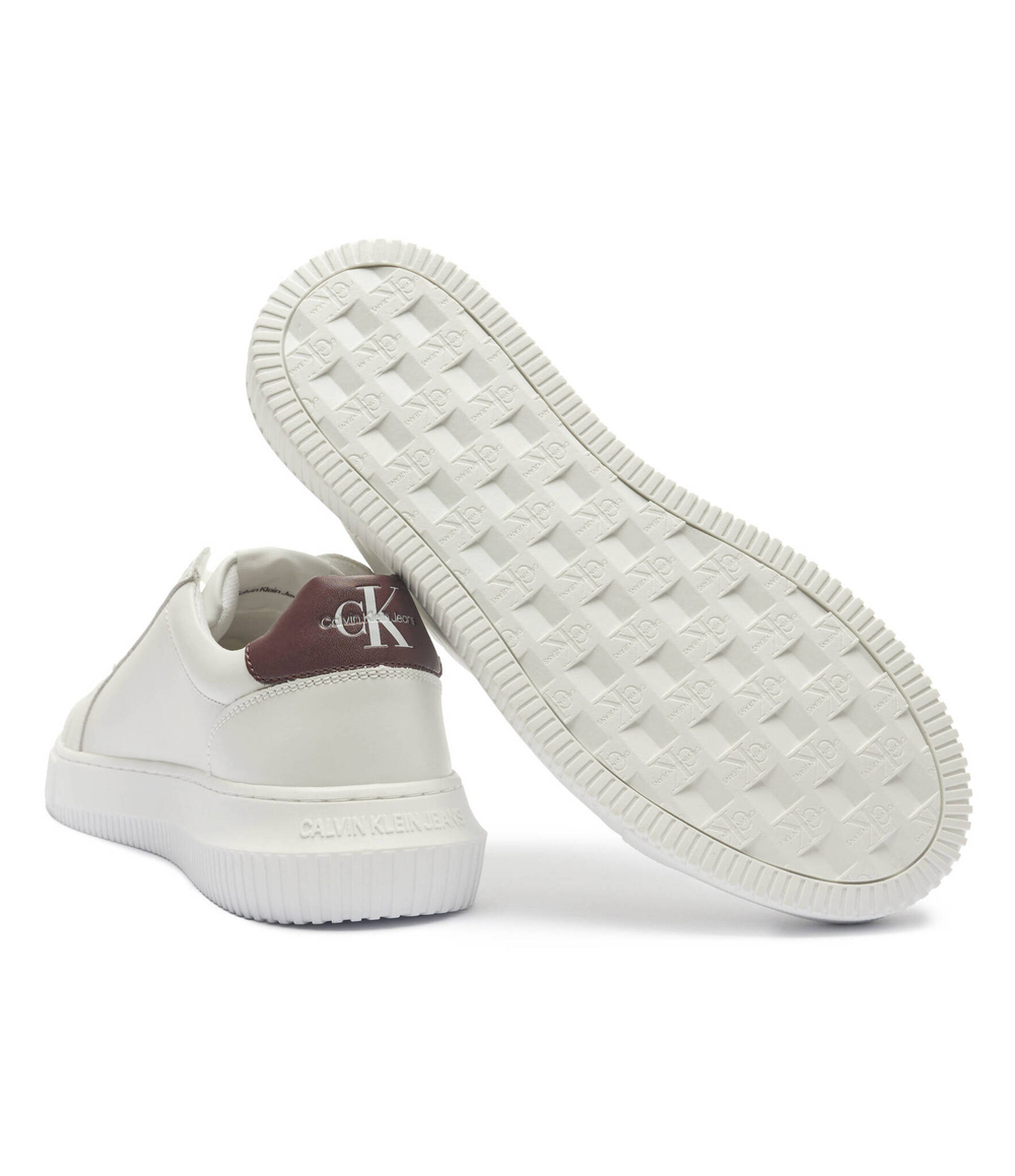 Кожаные кроссовки chunky CALVIN KLEIN JEANS - белый(YM0YM00681)