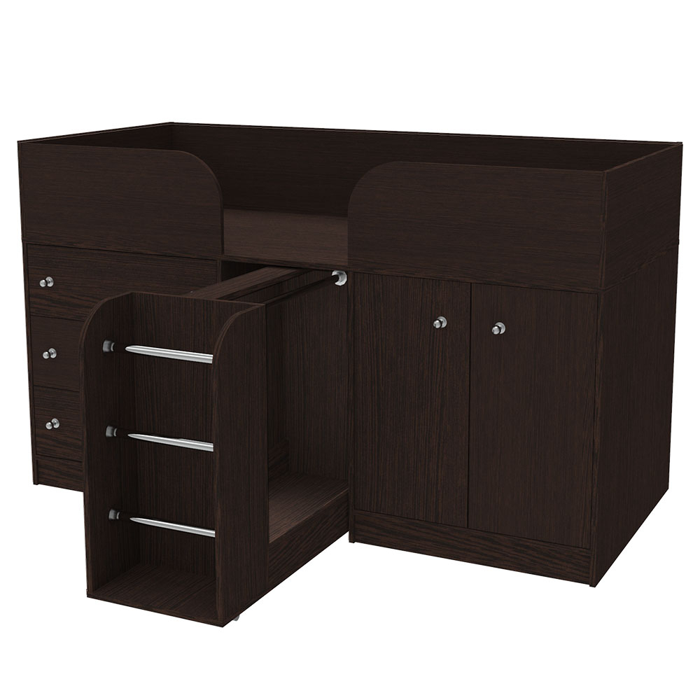 Кровать-чердак КарИВи Малыш 4 Венге Венге