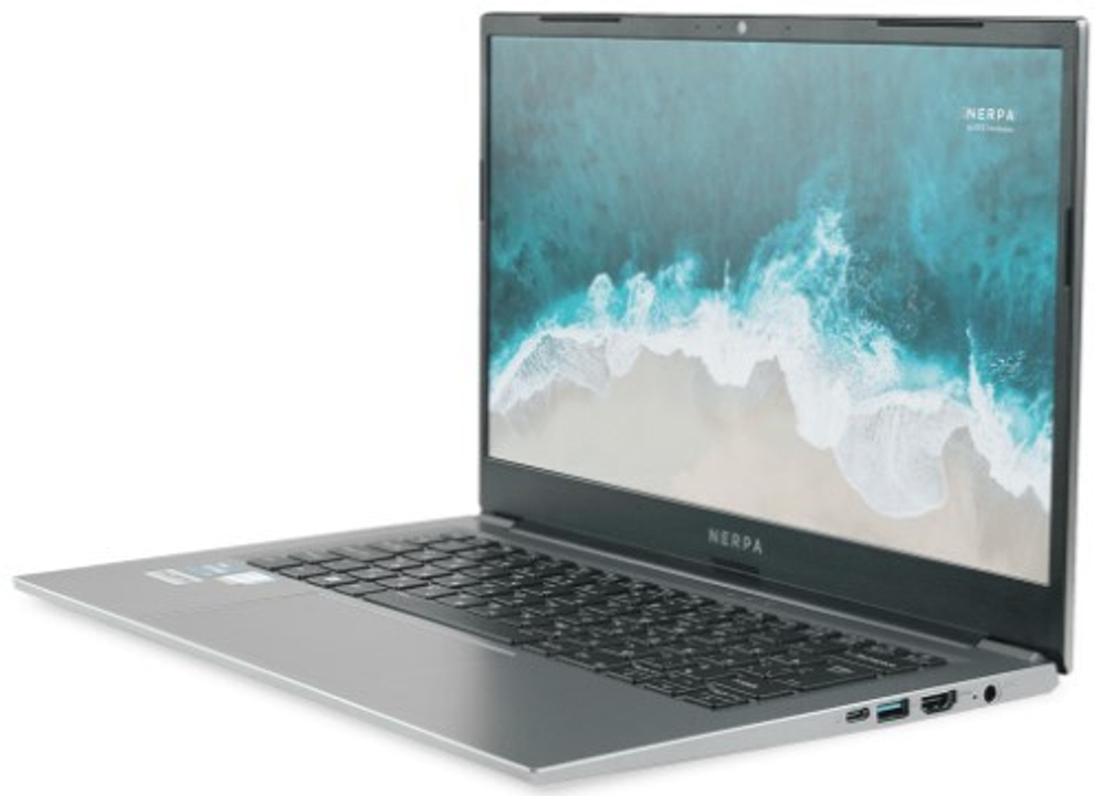 Ноутбук  Nerpa Caspica I752-14 14 ", Core i7, 32 Гб RAM, 512 Гб SSD, Iris Xe Graphics, Серый