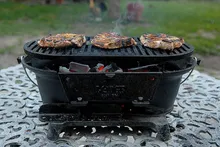 Жаровня-гриль угольная портативная, 48х26 см, чугун, Lodge