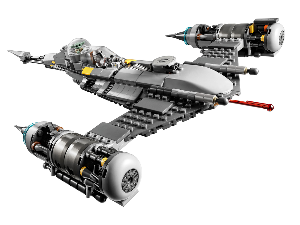 LEGO Star Wars 75325 «Звёздный истребитель Мандалорца N-1» — корабль Дина Джарина