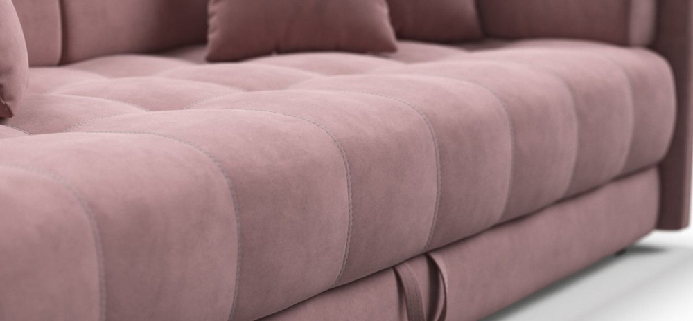 Тахта Босс Велюр Монолит роуз