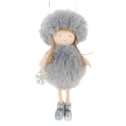 GAEM Изделие декоративное подвесное "Девочка", L7 W5 H14 см, 4в.