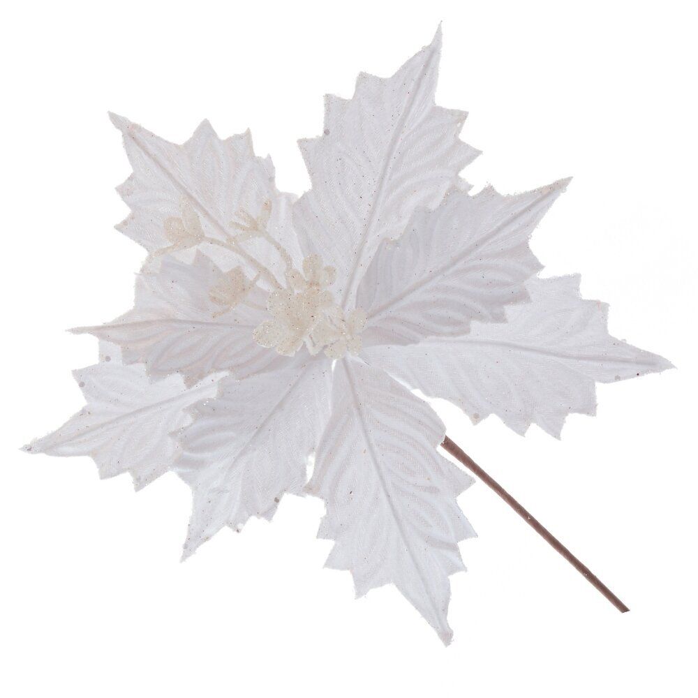 GAEM Цветок искусственный "Пуансеттия", L30 W30 H35 см, 6в.