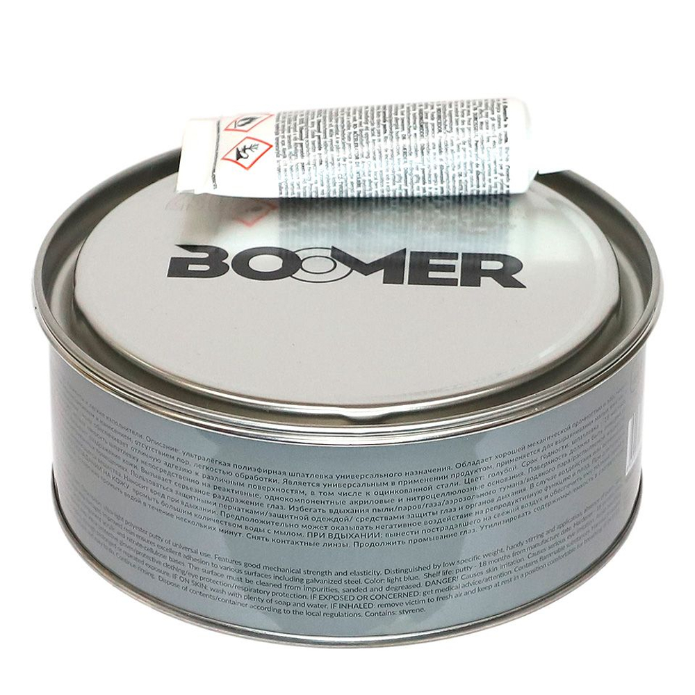 Шпатлевка полиэфирная универсальная Boomer Space (0,5+0,015 кг) (10269897)