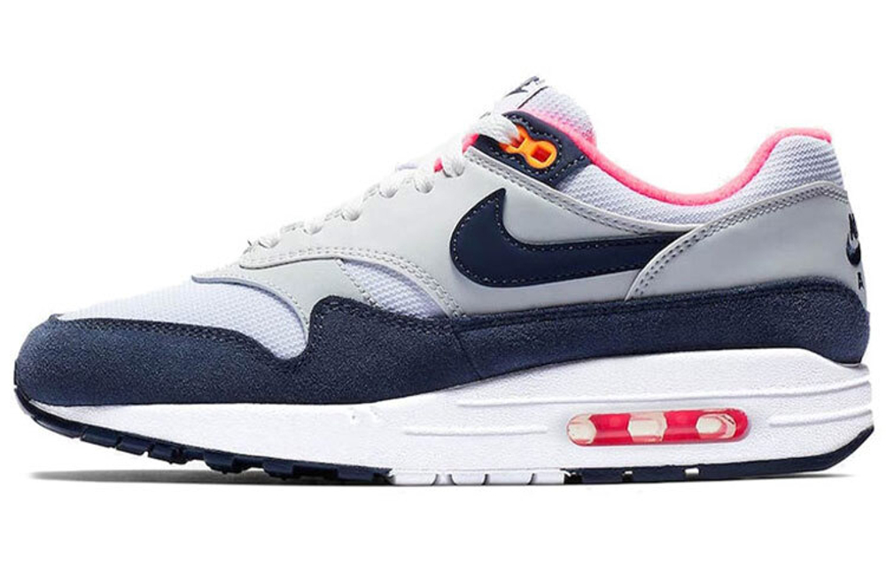 Кроссовки Nike Air Max 1 "Midnight Navy Pink" (Женская размерная сетка)