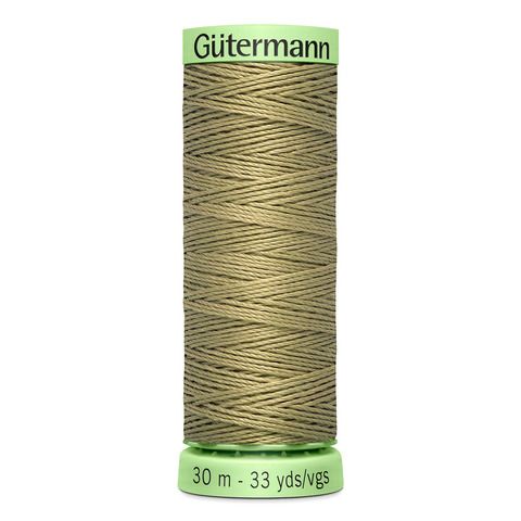 Нить Top Stitch 30/30 м для декоративной отстрочки, Gutermann, 258 умеренно-болотный