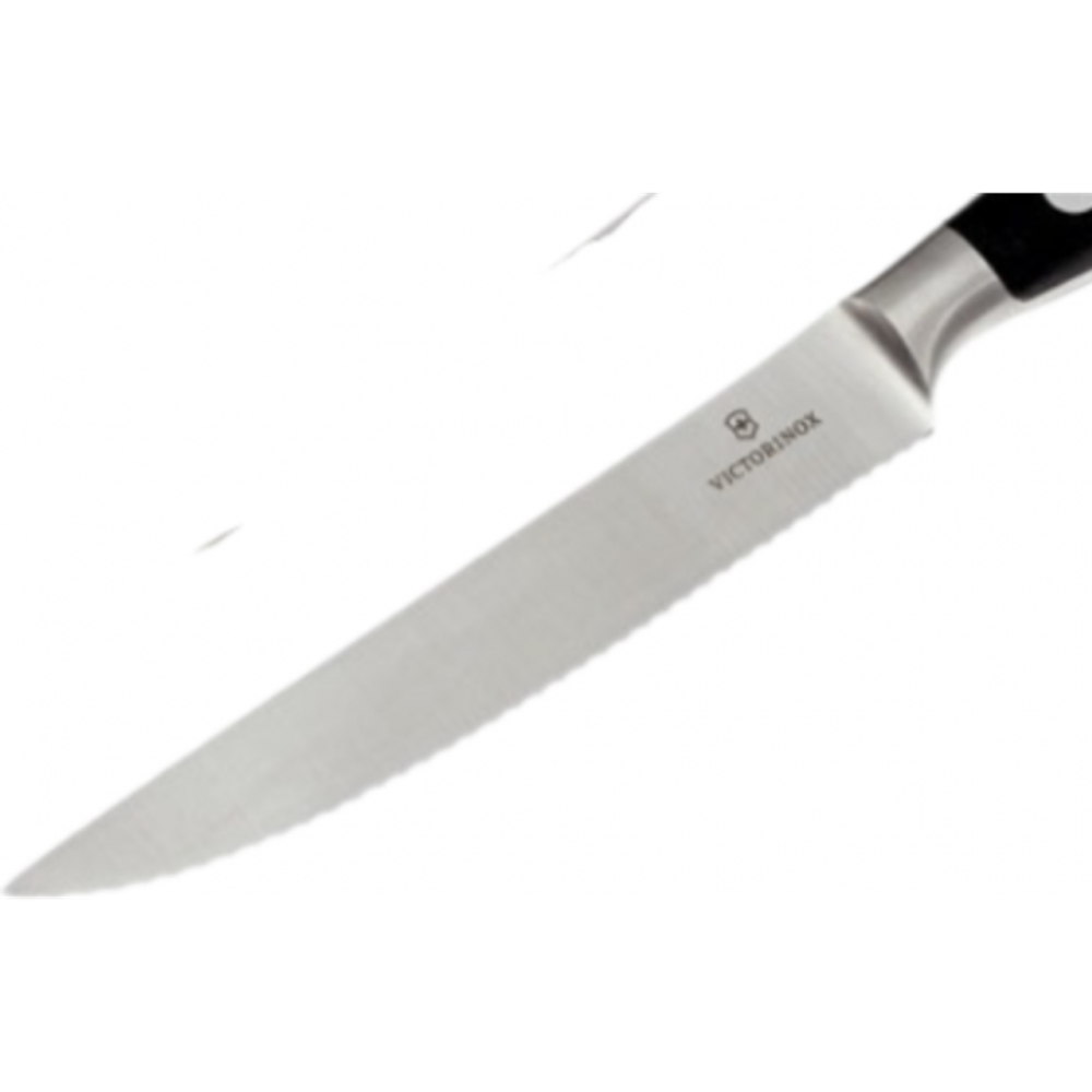 Набор Victorinox кухонный, 2 предмета, лезвие волнистое, черный (подарочная упаковка)