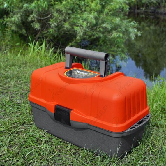 Ящик рыболова трехполочный оранжевый (T-HS-FB3-O) Helios