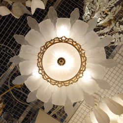 Люстра Cloyd MOSAMBIC C12 / Ø67 см - золото (арт.11209)