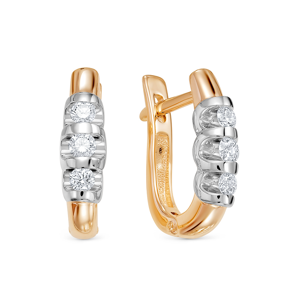 Серьги из золота 585 пробы