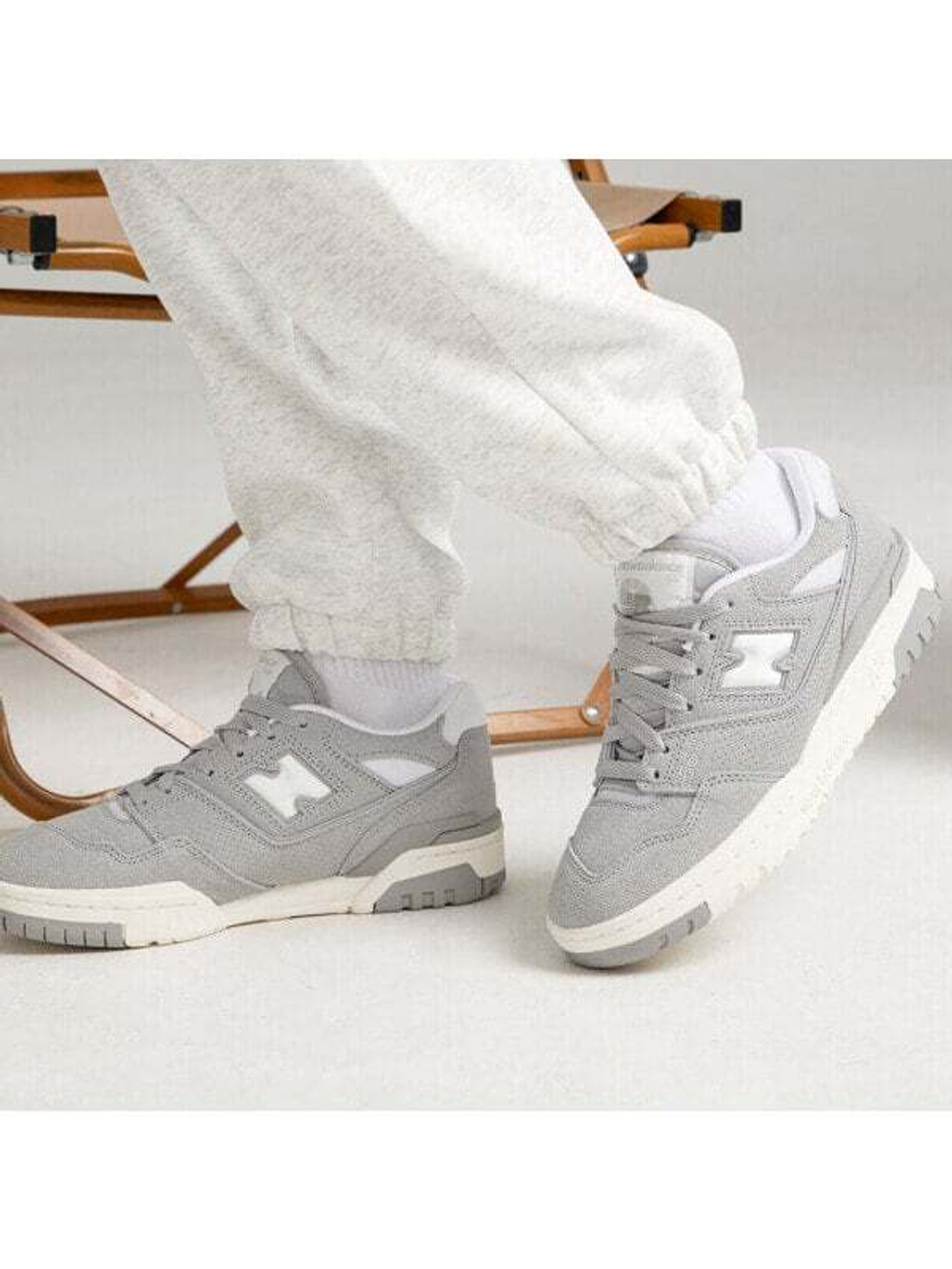 Кроссовки New Balance 550 Suede Pack Concrete