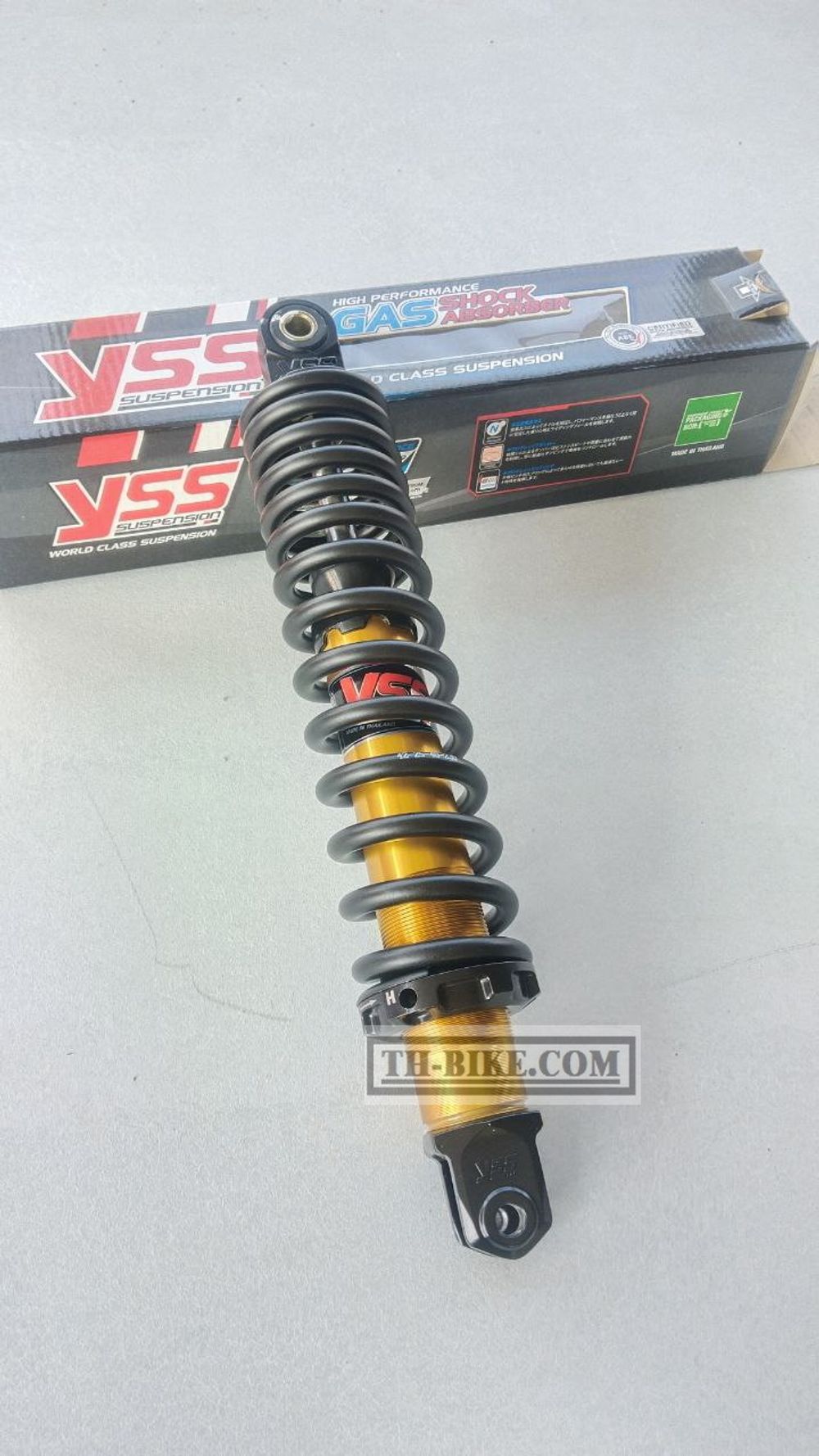 OB222-330T-II-38P. Rear shock absorber YSS, 330mm