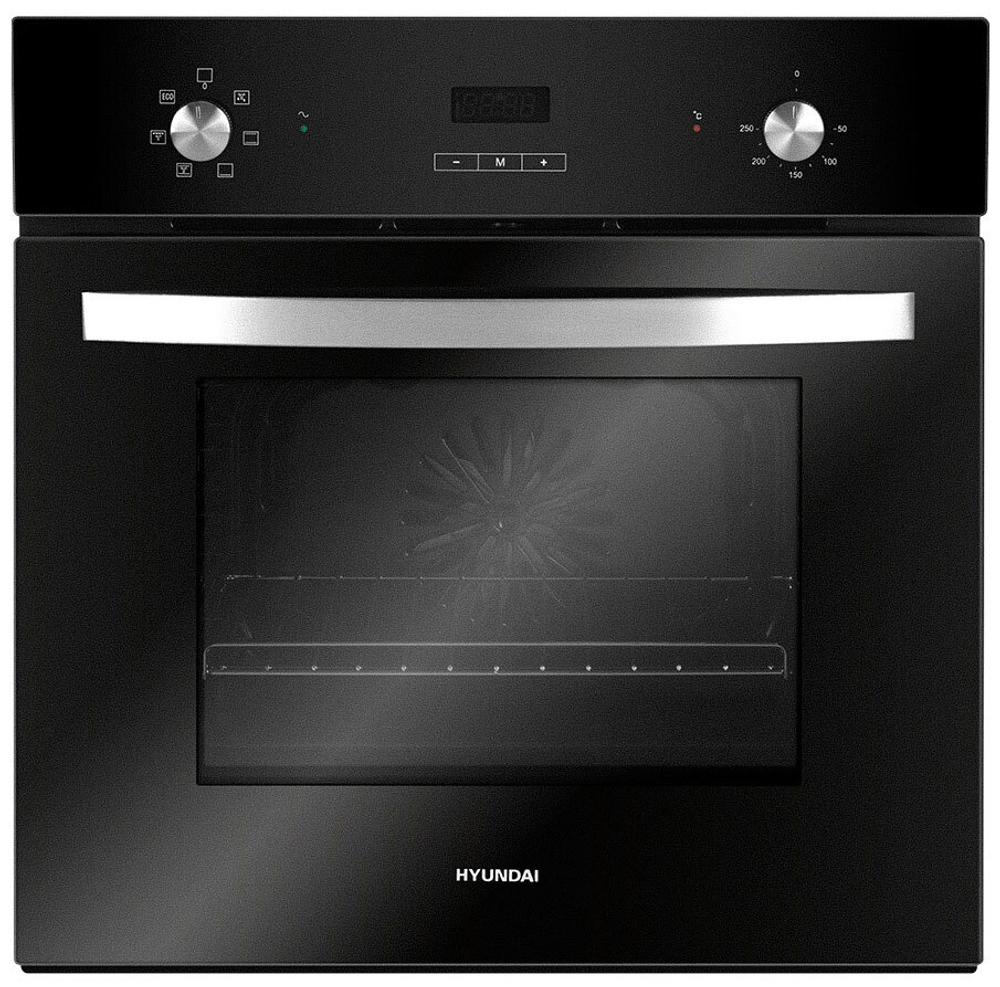Духовой шкаф Hyundai HEO 6642 IX серебристый