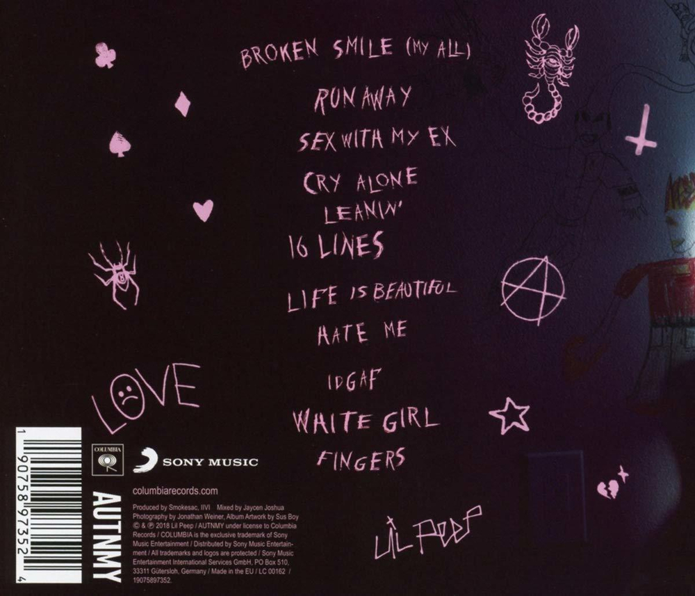 Lil' Peep / Come Over When You're Sober, Pt. 2 (CD)