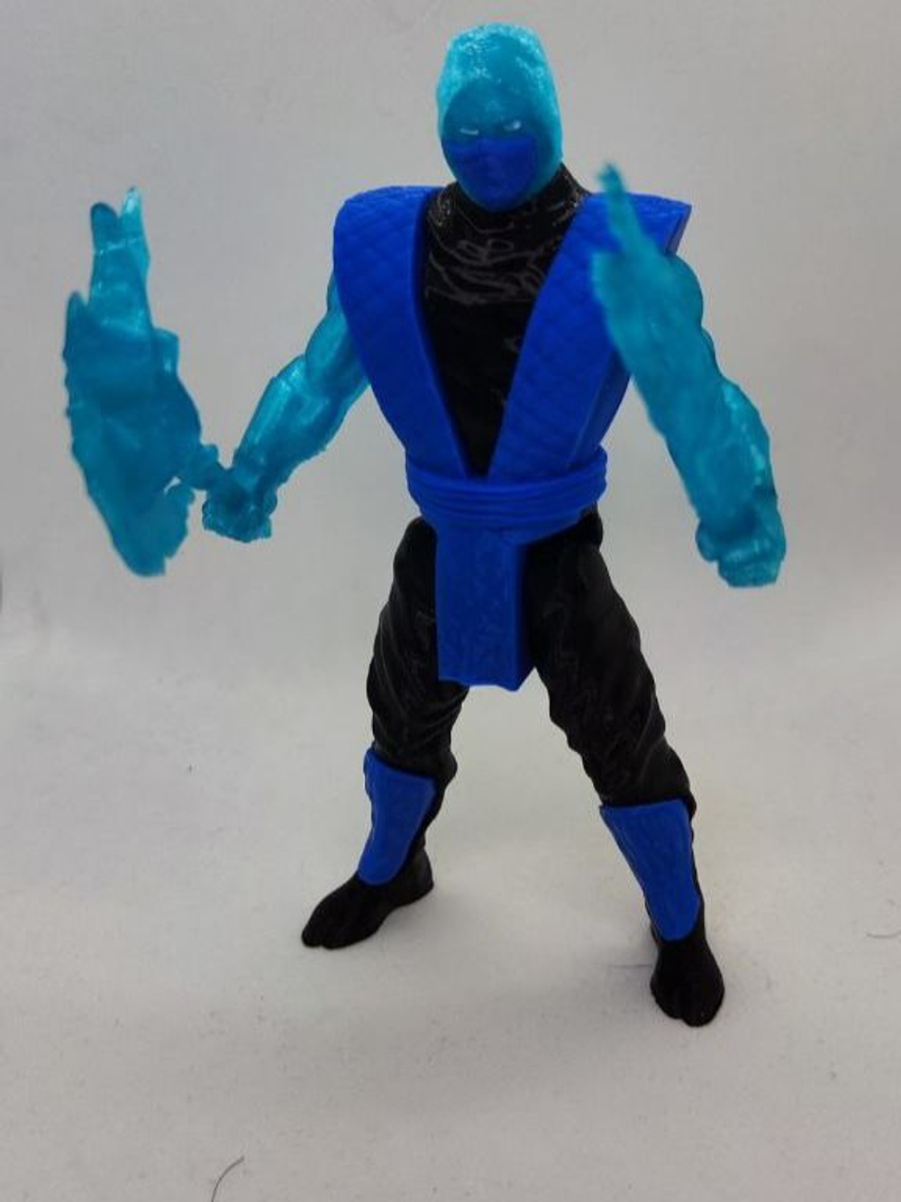 Подвижная фигурка Сабзиро ледяной из Mortal Kombat