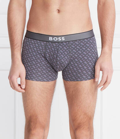 Трусики-боксеры 24 Print BOSS BLACK - графитовый(50508747)