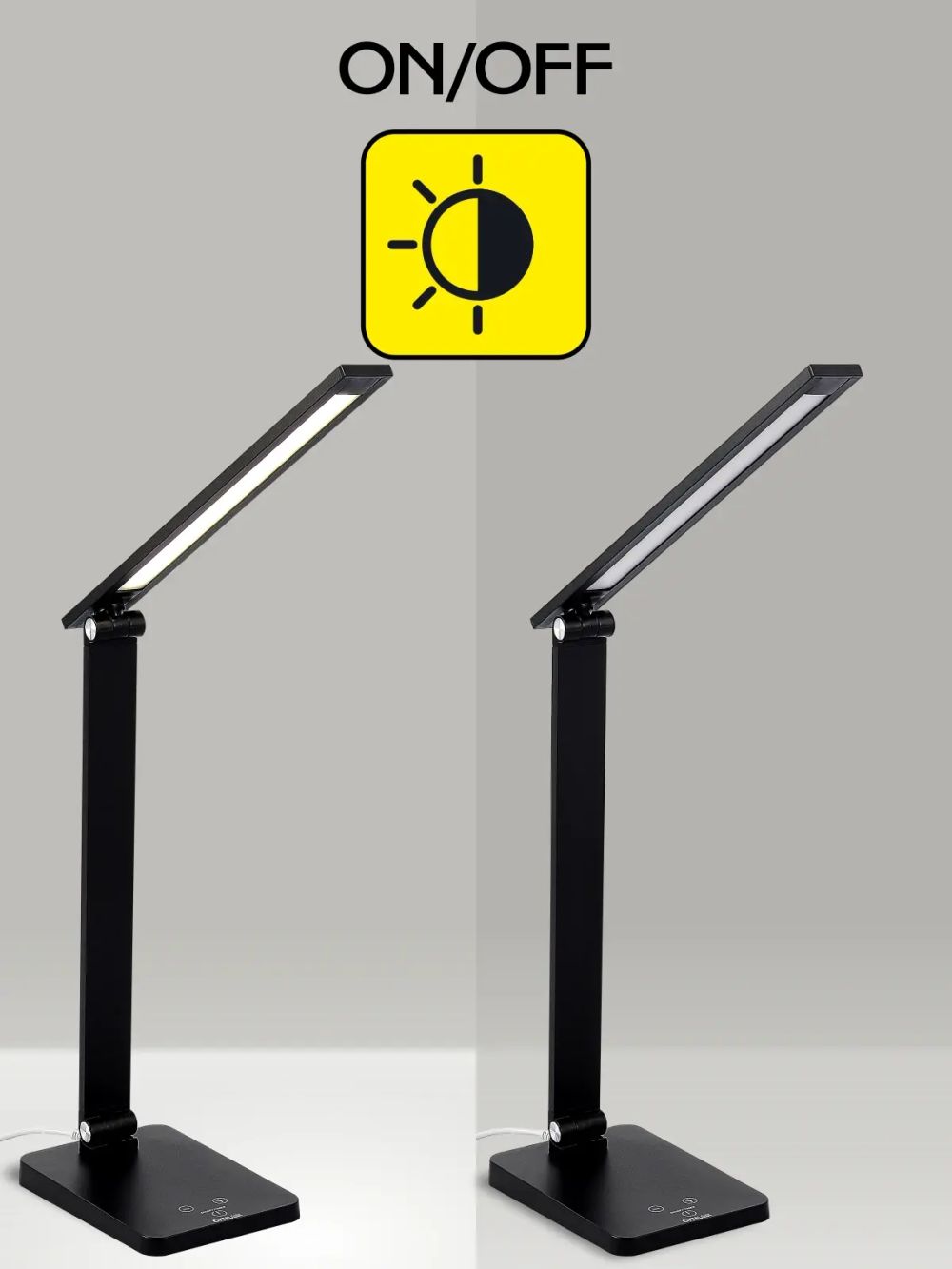 Citilux Ньютон CL803081 Настольный светильник с диммером Чёрный