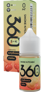 Купить SK 360 28 мл - Клубника Лайм (0 мг)