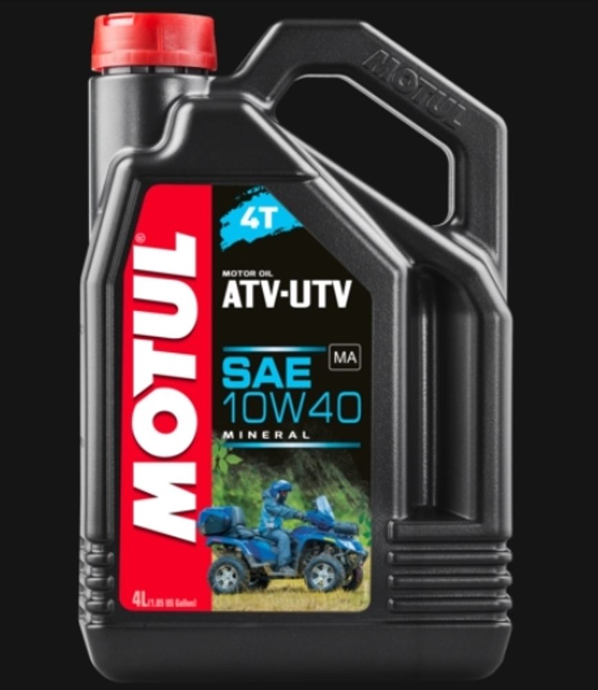 Масло моторное Motul ATV-UTV для квадроцикла (4Т, 10W-40, минер.)