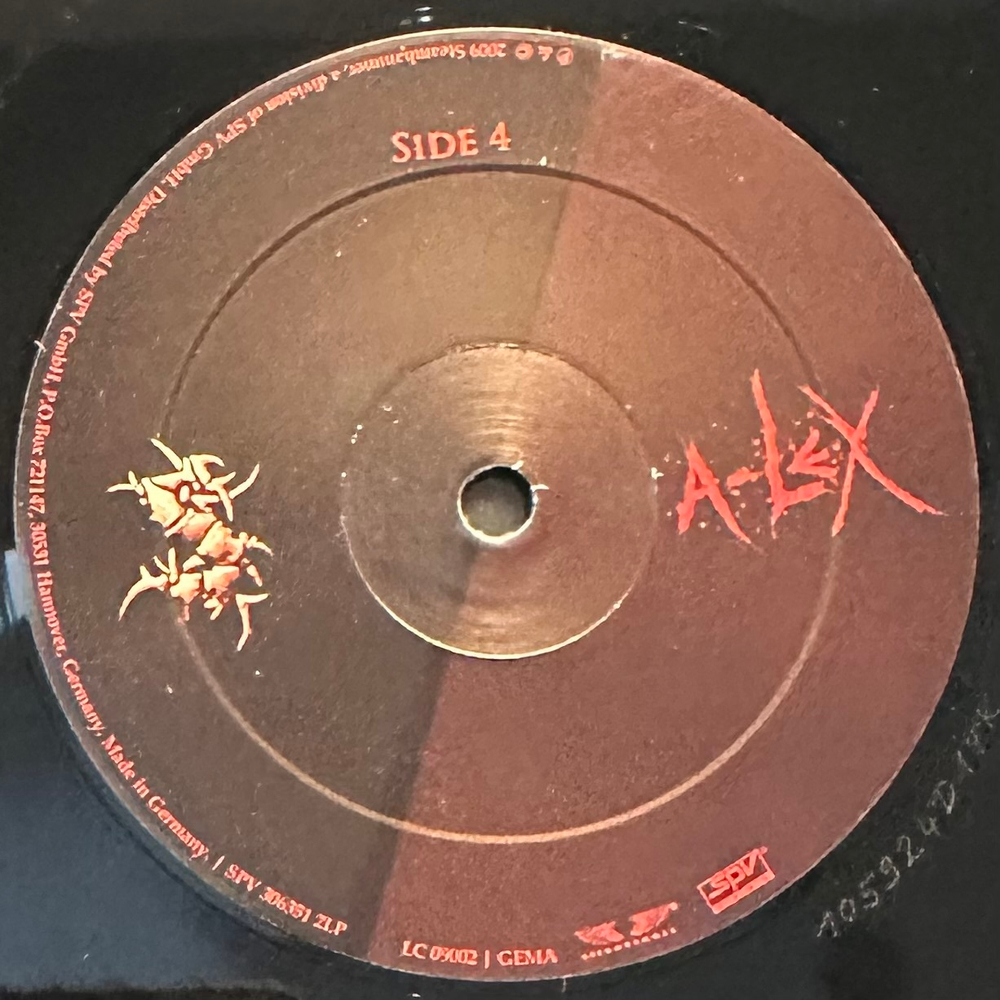 Sepultura - AВ-Lex 2LP (Германия 2009г.)