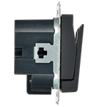 BRITE Выключатель карточный 30А ВС10-1-8-БрГ графит IEK