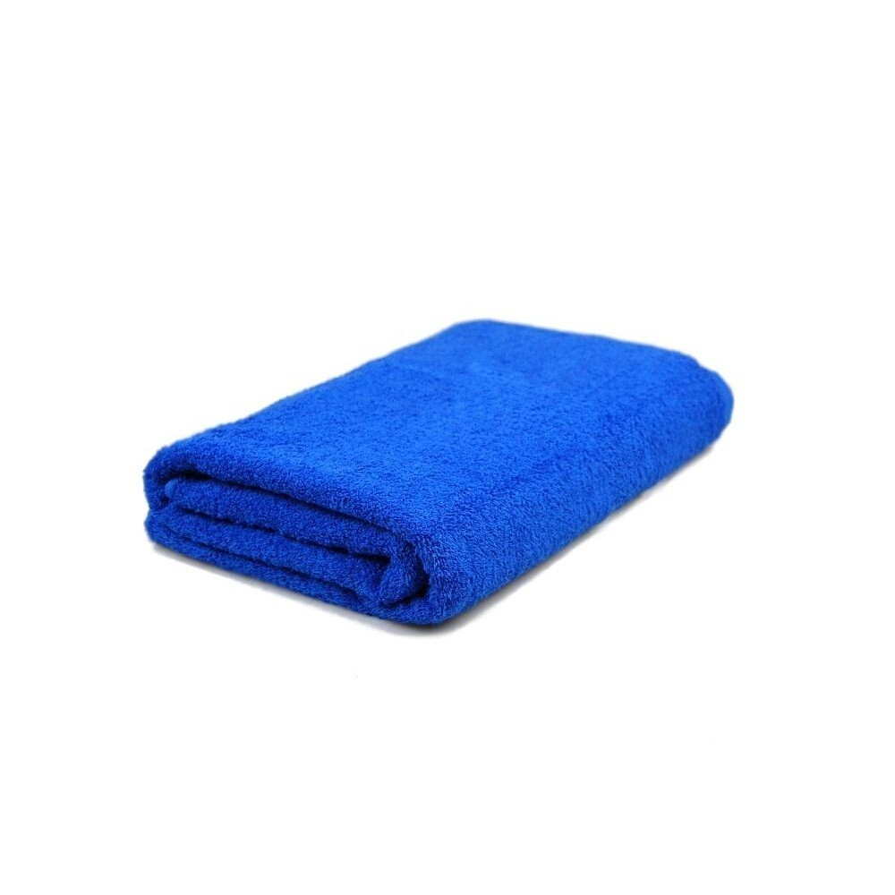 Полотенце махровое синее