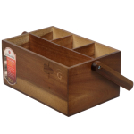 Органайзер кухонный, акация 27*19*11,5 см, Катунь, GR-UB-01