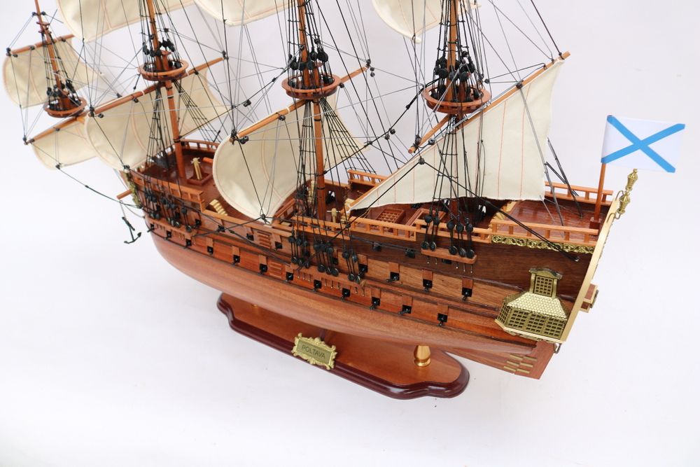 Van Der Heijden Модель парусника Полтава, Россия