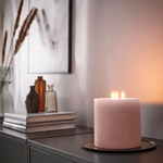 Свеча IKEA GRANSSKOG (ГРЕНССКОГ), Бледно-розовый, 50 часов
