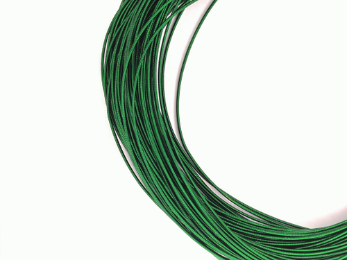 Канитель жесткая темно-зеленый 1 мм (00048)