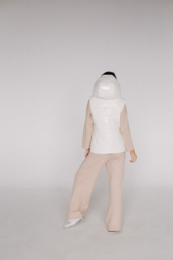 Жилет женский Молочный