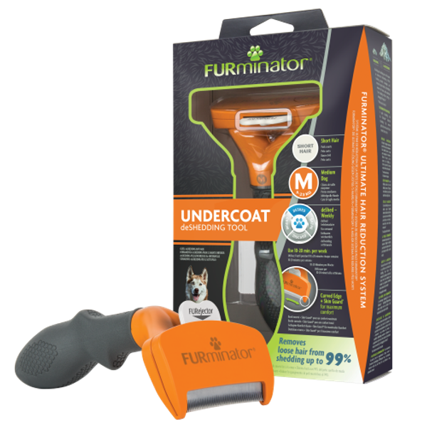 Фурминатор для собак средних короткошерстных пород, FURminator Dog Undercoat M Short Hair 12 YA
