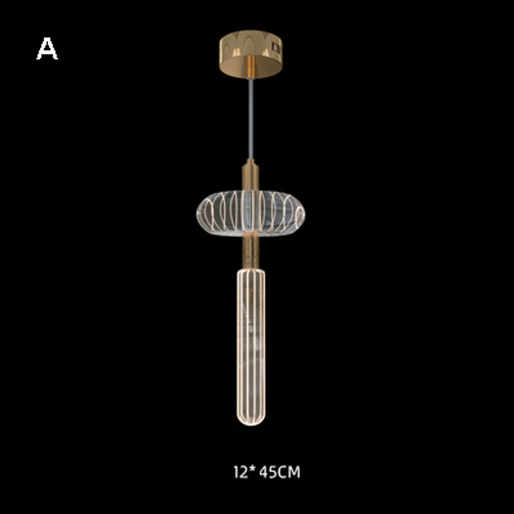 Pendant design lamp  Cipher by Lasvit  (vertical)