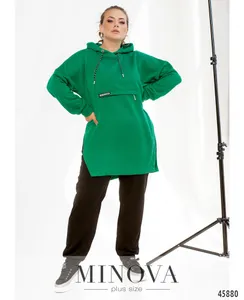 Костюм 17-249-зелёный-черный Minova