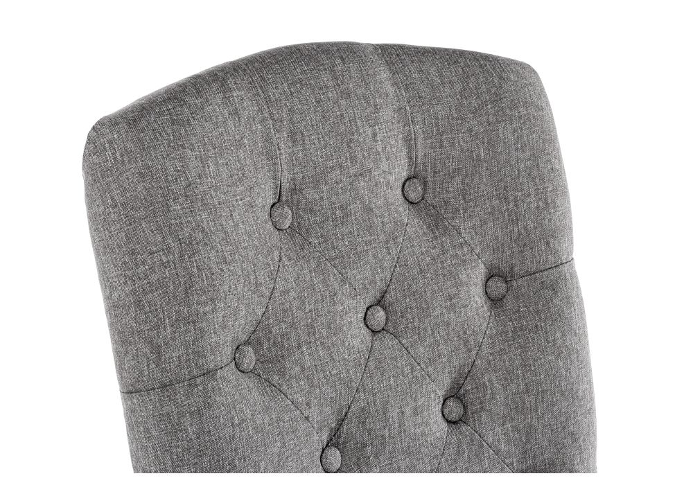 Стул Menson white / fabric pebble