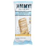 JiMMY!, Bars With Benefits, протеиновый батончик, крем с золотистым ванильным печеньем, 12 батончиков, 58 г (2,05 унции)