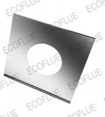 Экран с отверстием 200 мм. нерж. ECOFLUE