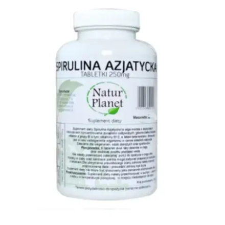 Natur Planet Азиатская спирулина таблетки - 500 таблеток