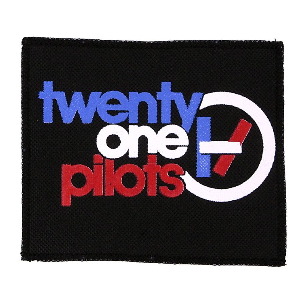 Нашивка Twenty One Pilots лого (90х115)