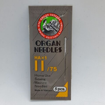 Иглы ORGAN универсальные 75 (мягк. уп.)
